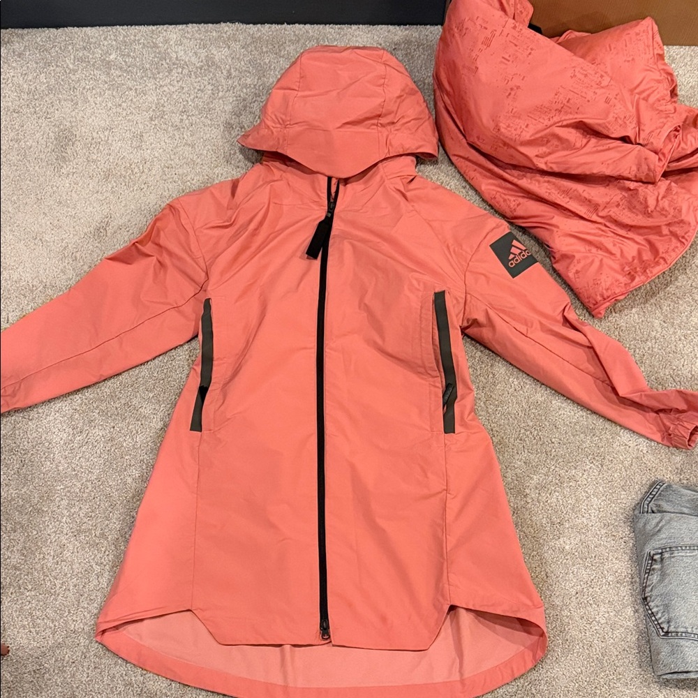 Adidas MyShelter Wind RDY jacket with removable puffer liner